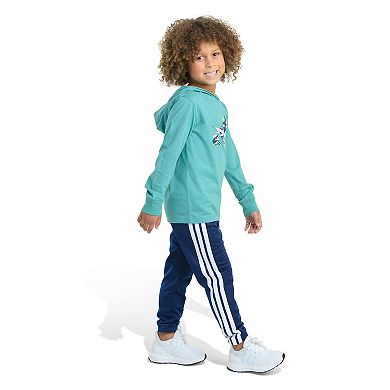 Boys 4-7 adidas Long Sleeve Hoodie & Jogger Pants Set