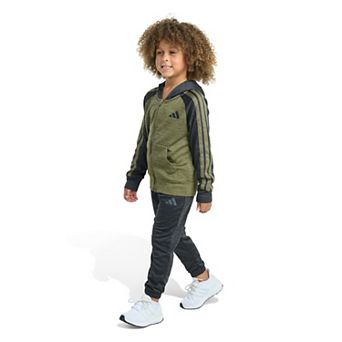 Boys 4-7 adidas Long Sleeve Jacket & Jogger Pants Set