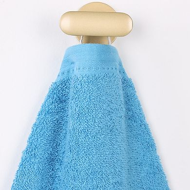 SUPERIOR 12-Piece Honeycomb Textured Waffle Border Cotton Medium Weight Towel Set