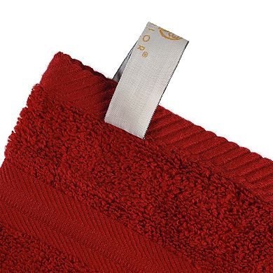SUPERIOR 9-Piece Smart Dry Zero Twist Cotton Towel Set