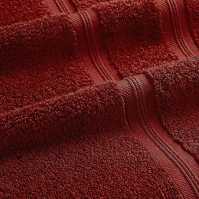 SUPERIOR 12-Piece Smart Dry Zero Twist Cotton Face Towel/Washcloths Set