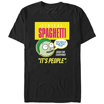 Men's Rick And Morty Ethical Spaghetti Graphic Tee
