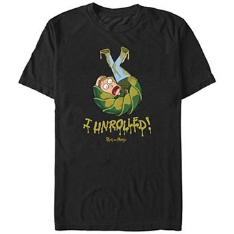 Men's Rick And Morty I Unrolled Graphic Tee