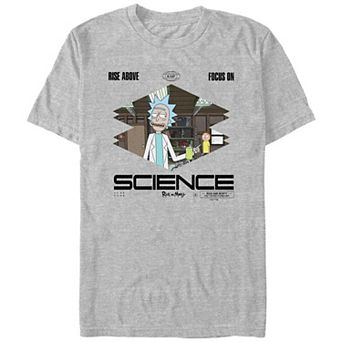 Men's Rick And Morty Science Graphic Tee