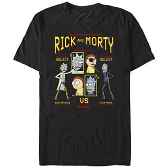 Men's Rick And Morty Select Player Graphic Tee