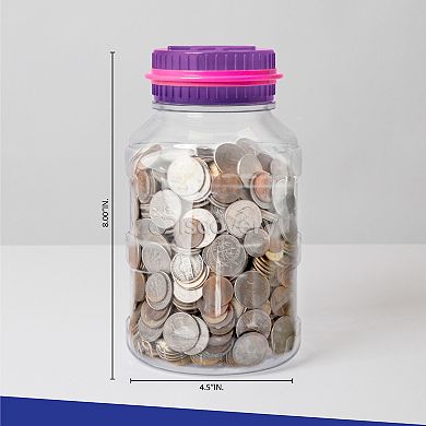 Discovery™ Digital Coin-Counting Money Jar with LCD Screen