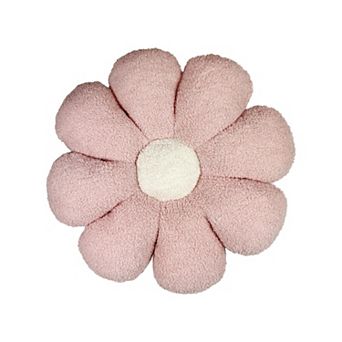The Big One® Boucle Shaped Flower Throw Pillow
