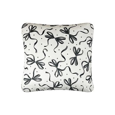 The Big One® 2-pk. Bow and Bow Print Decorative Pillows