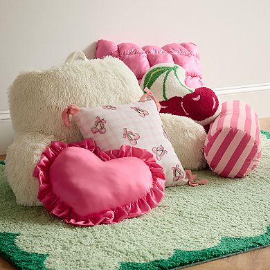 The Big One® Heart Ruffle Decorative Pillow