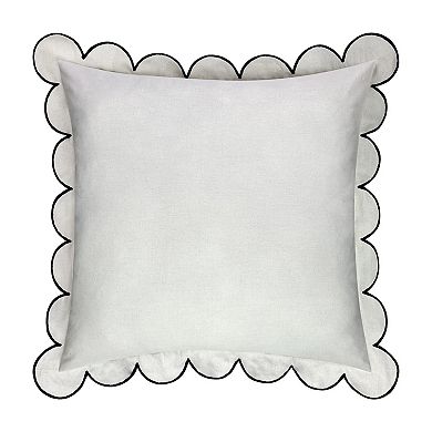 The Big One® Can't Live Laugh Love Scallop Throw Pillow