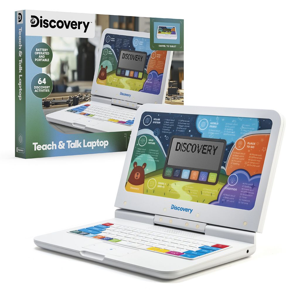 Discoveryâ¢ Teach & Talk Swivel Laptop