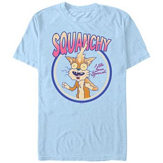 Men's Rick And Morty Squanchy Stamp Graphic Tee