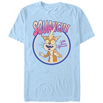 Men's Rick And Morty Squanchy Stamp Graphic Tee