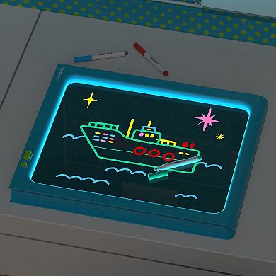 Discovery™ Glow Easel Dual-Sided Art Station