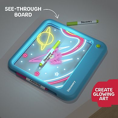 Discovery™ Neon Glow Tablet Light-Up Art Board