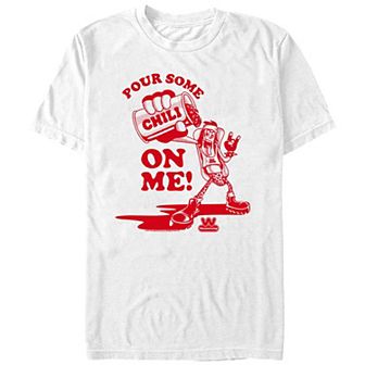 Men's Wienerschnitzel Pour Some Chili On Me Graphic Tee
