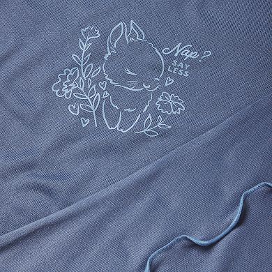 Girls 7-16 Limited Too 2-Piece Lettuce Edge Pajama Top & Pajama Bottoms Set