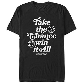 Men's Monopoly Take The Chance Win It All Graphic Tee