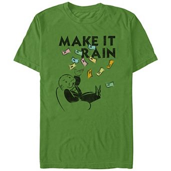 Men's Monopoly Make It Rain Graphic Tee