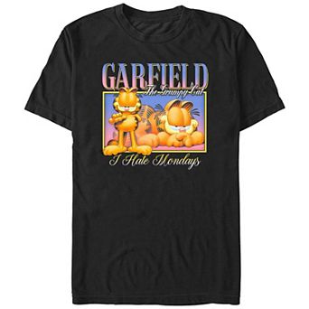 Men's Garfield The Grumpy Cat Portrait Graphic Tee