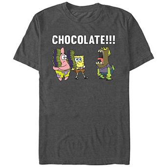 Men's SpongeBob SquarePants Crazy For Chocolate Graphic Tee