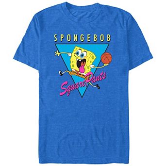Men's SpongeBob SquarePants Basketball Player Graphic Tee