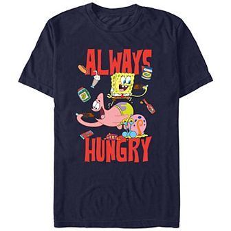 Men's SpongeBob SquarePants Always Hungry Graphic Tee