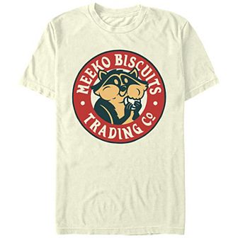 Men's Pocahontas Meeko Biscuits Trading Co. Graphic Tee