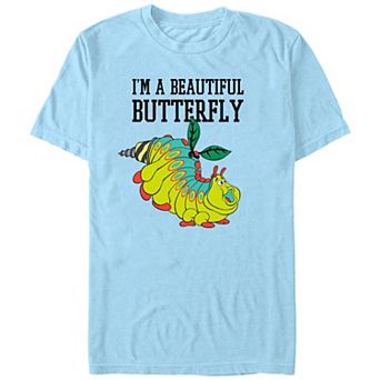 Men's A Bug's Life I'm A Beautiful Butterfly Graphic Tee
