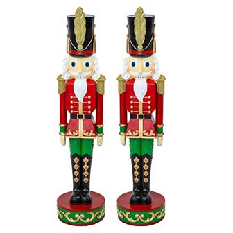 Sunnydaze Kristoff the Soldier Indoor Christmas Nutcracker Statue