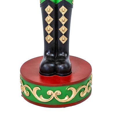 Sunnydaze Kristoff the Christmas Nutcracker Soldier - 2 Statues - 29"