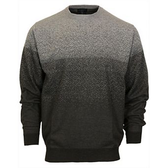 Gioberti Men's Jacquard Crew Neck Pullover Sweater