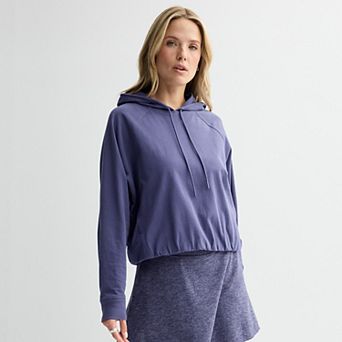 Women's FLX Hooded Heavyweight Jersey Popover Top