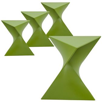 Leisuremod Randolph Modern Side Table Set Of 4