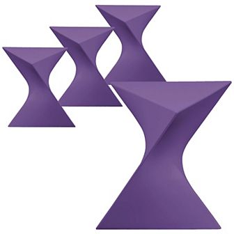 Leisuremod Randolph Modern Side Table Set Of 4