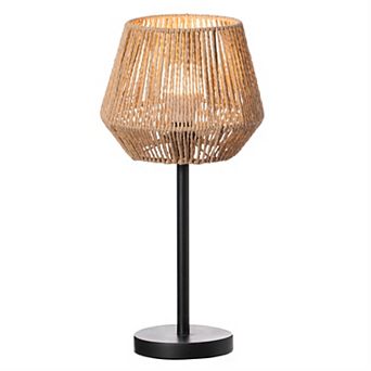 Creative Paper Rope Lamp with Plug in Cord On/Off Switch