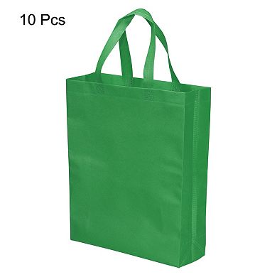 Reusable Gift Bags Vertical Style Non-Woven Grocery Tote Bag for Travel Storage
