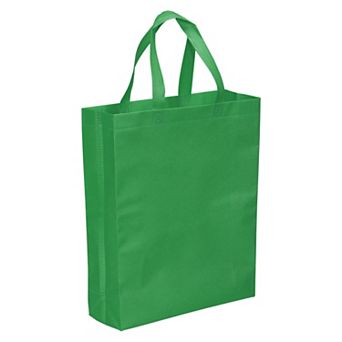 Reusable Gift Bags Vertical Style Non-Woven Grocery Tote Bag for Travel Storage