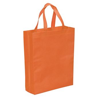 Reusable Gift Bags Vertical Style Non-Woven Grocery Tote Bag for Travel Storage