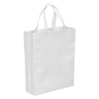 Reusable Gift Bags Vertical Style Non-Woven Grocery Tote Bag for Travel Storage