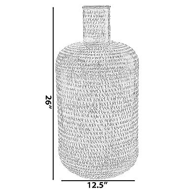 Antique Floor Flower Bottle Shape Vase