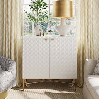 Mondawe Multi-function 2 Door Locker Storage Accent Cabinet