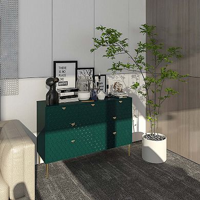 Mondawe Modern Versatile Accent Storage Cabinet with 7 Drawers