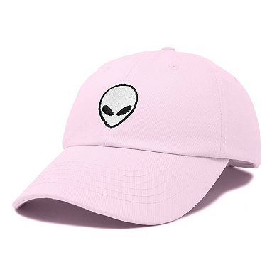 Dalix Alien Embroidered Classic Dad Cap