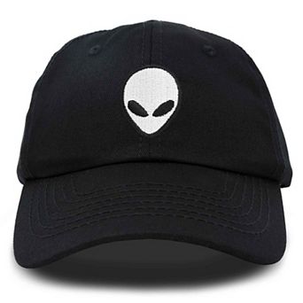 Dalix Alien Embroidered Classic Dad Cap