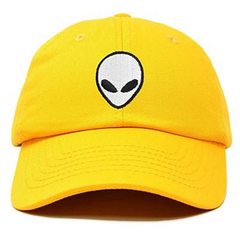 Dalix Alien Embroidered Classic Dad Cap