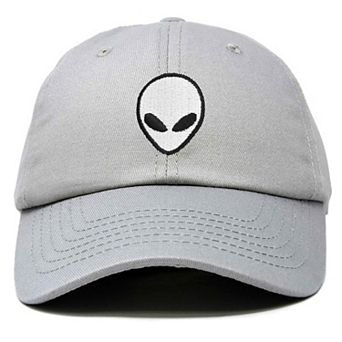 Dalix Alien Embroidered Classic Dad Cap
