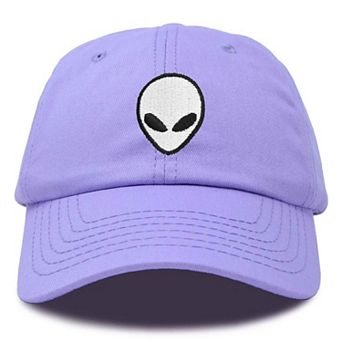 Dalix Alien Embroidered Classic Dad Cap