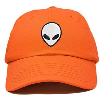 Dalix Alien Embroidered Classic Dad Cap