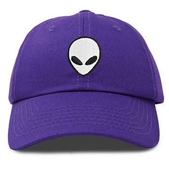 Dalix Alien Embroidered Classic Dad Cap